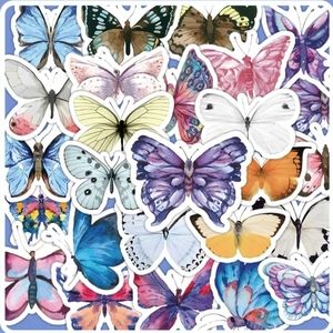 50 Sticker Flakes | No Repeats | Waterproof | Durable | Reusable | Brand New